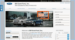 Desktop Screenshot of billgrantford.net